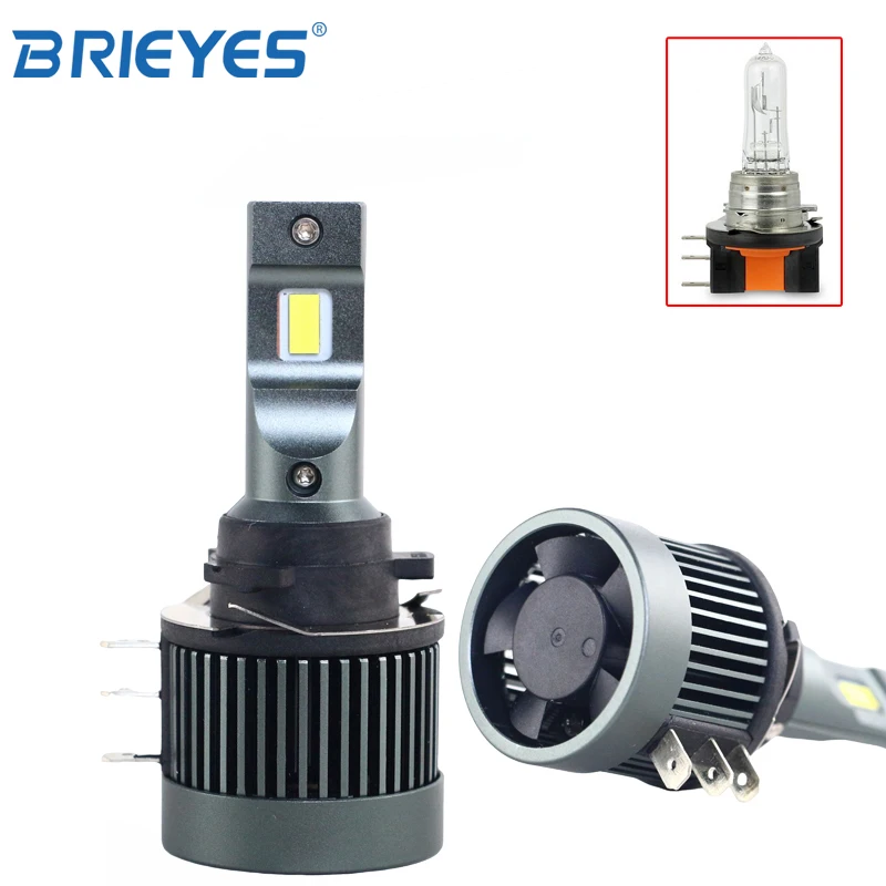 R8 Canbus H15 Car LED Headlight Bulb Plug and Play 5700K 12000LM High Beam DRLs For Explorer Edge Range Golf 6/7 A3 A6 Q7