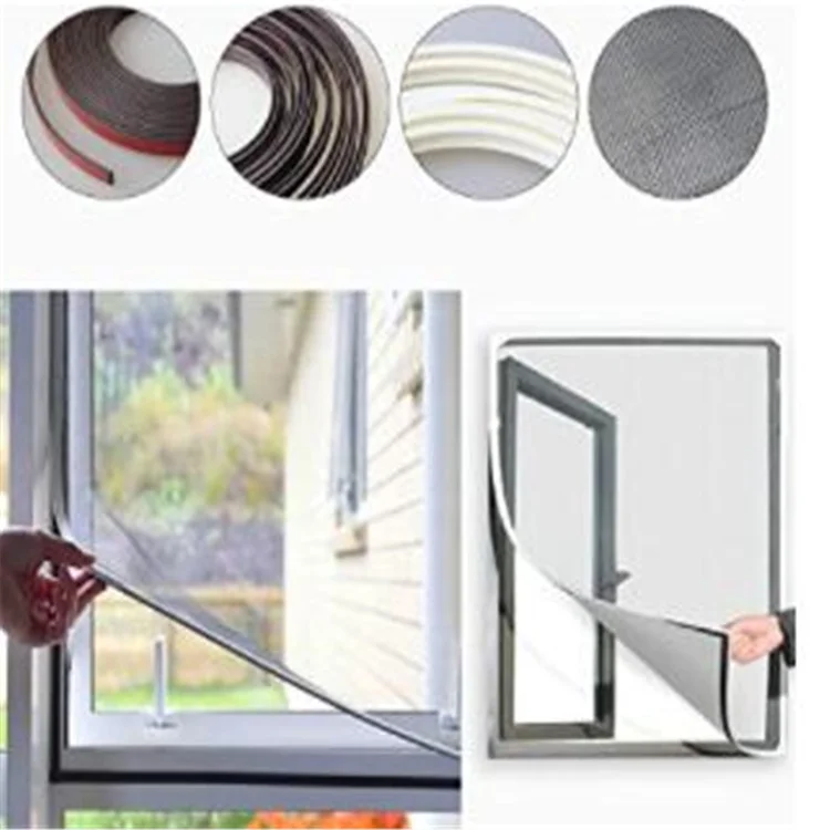 Wholesale Transparent Flexible Fibreglass Dust Proof Anti Mosquito Window Screen Net Stainless Steel