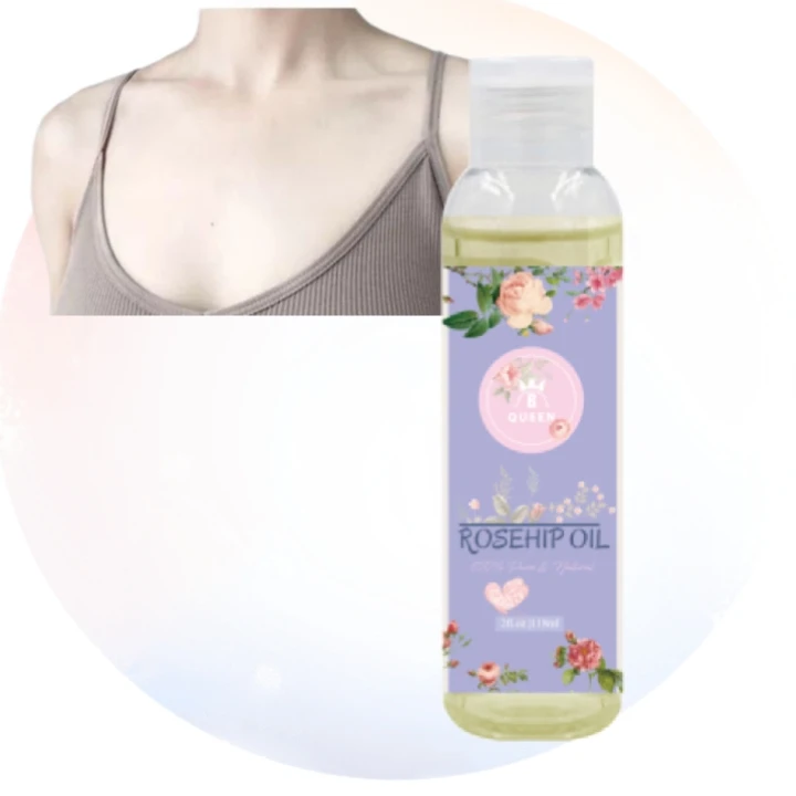 Organic Oil Whitening Rosehip Seed Oil Whiten & Glow Body Rose Oil Serum