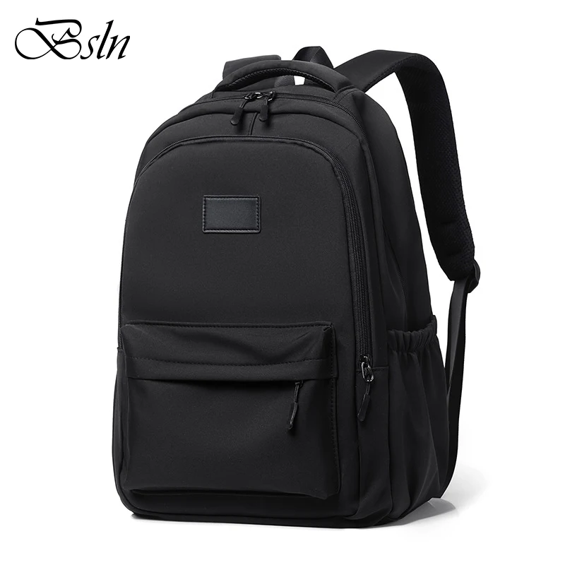 Aesthetic Cute Backpack for School Kids Bookbags Student Black Backpacks for Teen Girls Preppy Casual Middle School Bag