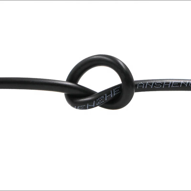 Custom power cables RVVP 6*0.2mm 24 awg pure copper electric wire flexible shielded PVC jacket Multicore Cable