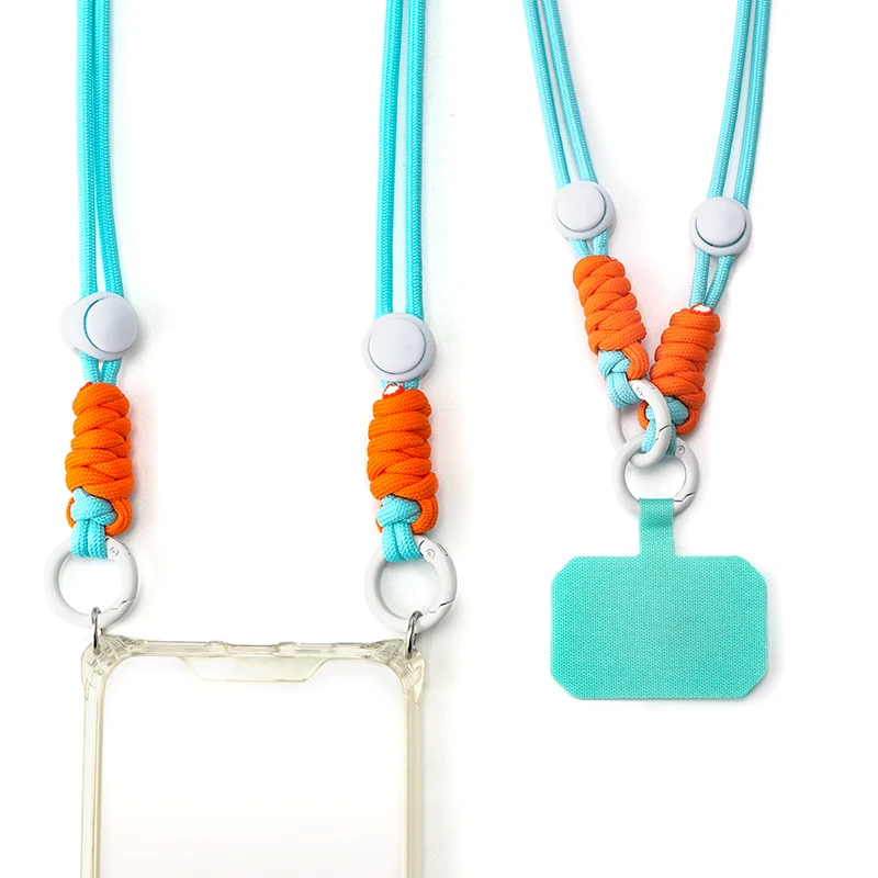 Universal Phone Lanyard Adjustable Cell Mobile Smartphone Patch Tab Lasso Tether Strap Phone Lanyard Mobile Phone Accessories