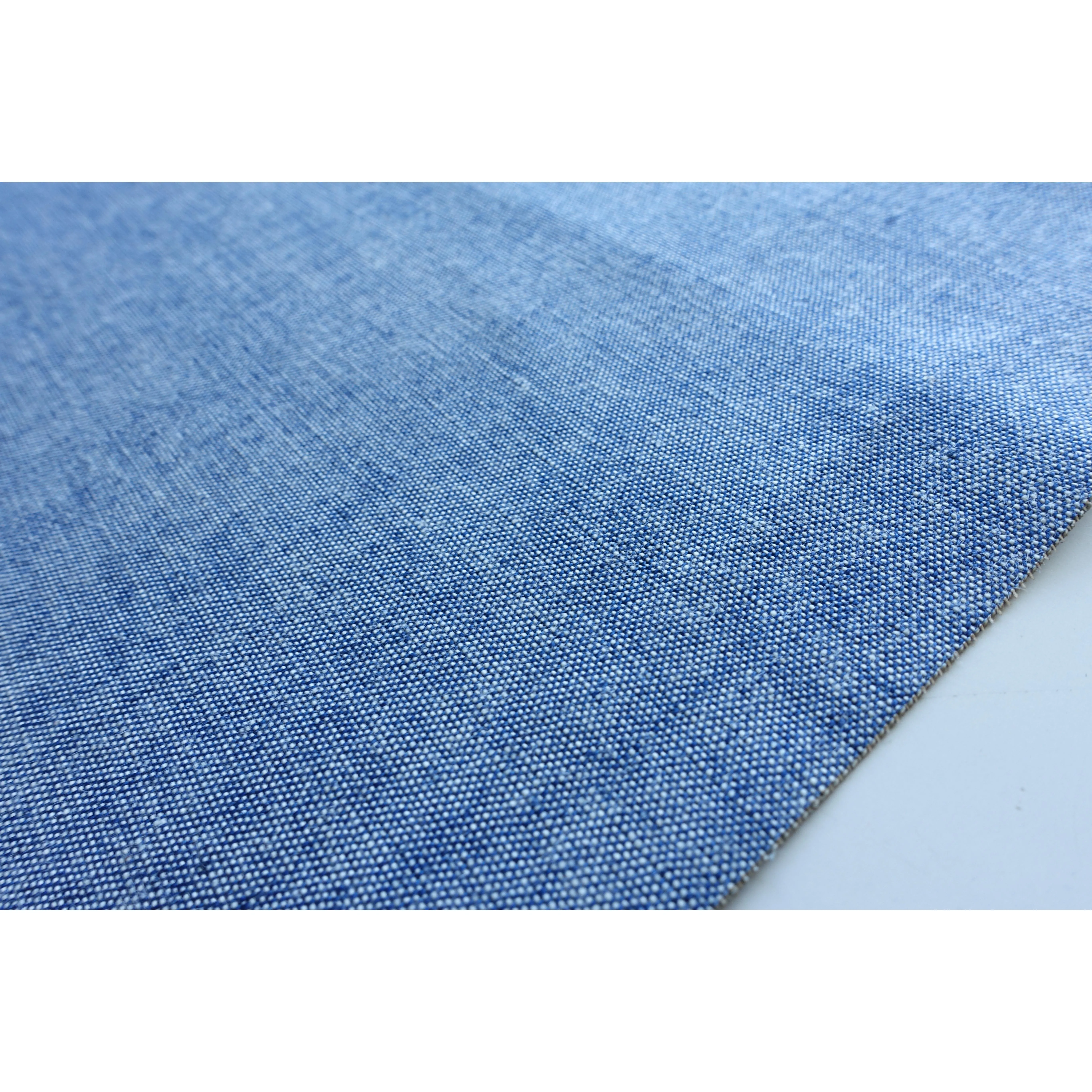 Американская одежда из Твила 5076-W джинсовой ткани Chambray Indigo