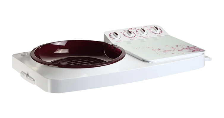 10kg good  price easy operation  twin tub clothes washing machine with dry basin series toughened glass cover