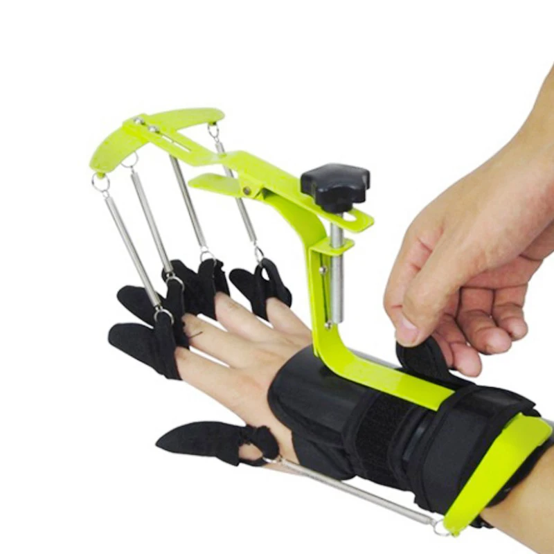 
Kooeej Professional Gripmaster Metal Hand & Finger Exerciser Machine For Patient Finger Hand Stroke Splint 