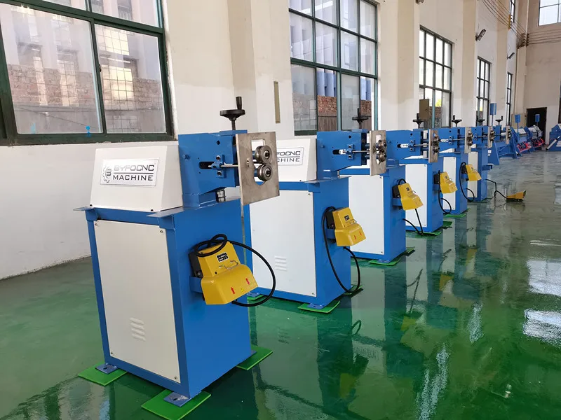 LX-12 Hvac Duct Making Rotary Beading Machine Galvanized Sheet Beading Machine