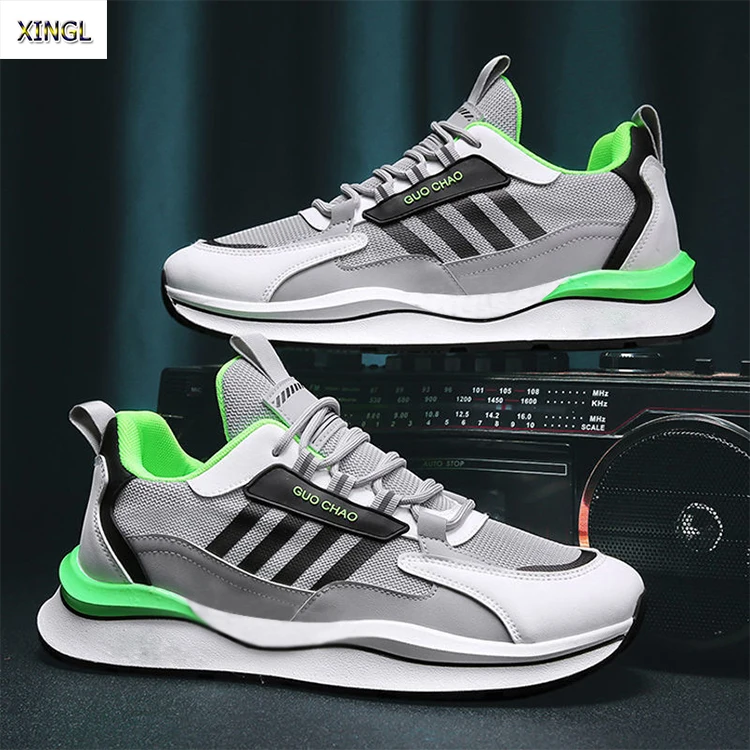 New Model Multi-color Men and Women Soft Walking Shoes Fashion Casual Sports Flat Shoes Lace Up Flying Woven Sports Shoes