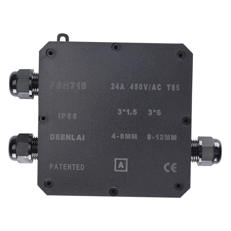 Deenlai FSH716-A серии водонепроницаемый пластиковый корпус IP68 открытый корпус