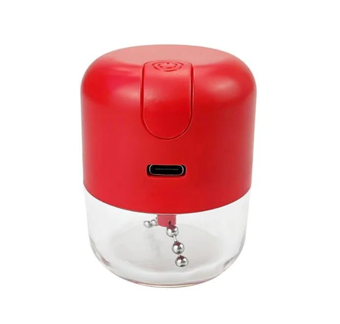 New Mini  Electric Ball-Chain Grinder Type C rechargeable One handed Herb grinder Electric