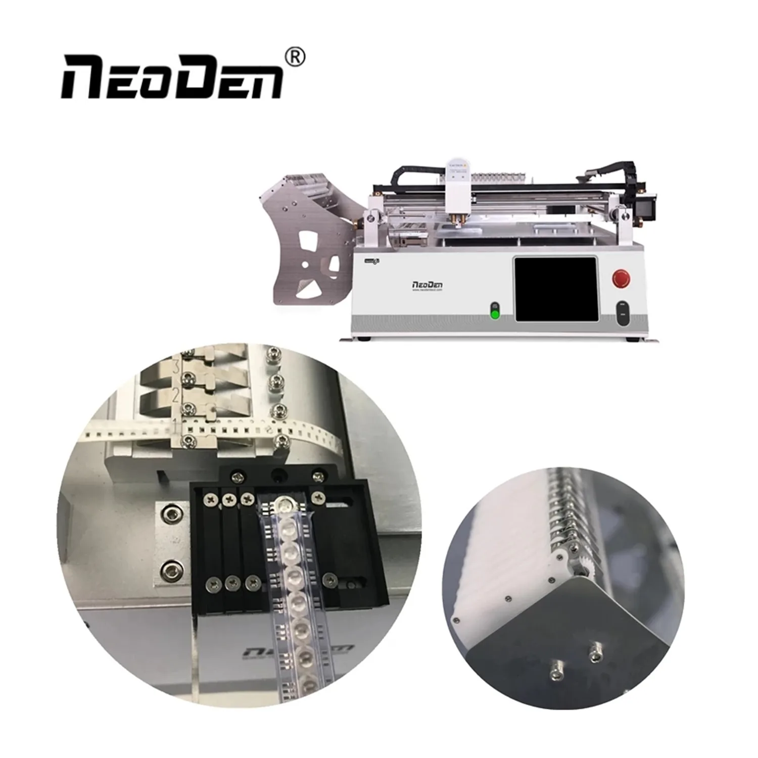 NeoDen 3V автоматическая низкая цена smt настольная светодиодная машина для установки и светодиодной осветительной линии мини SMT