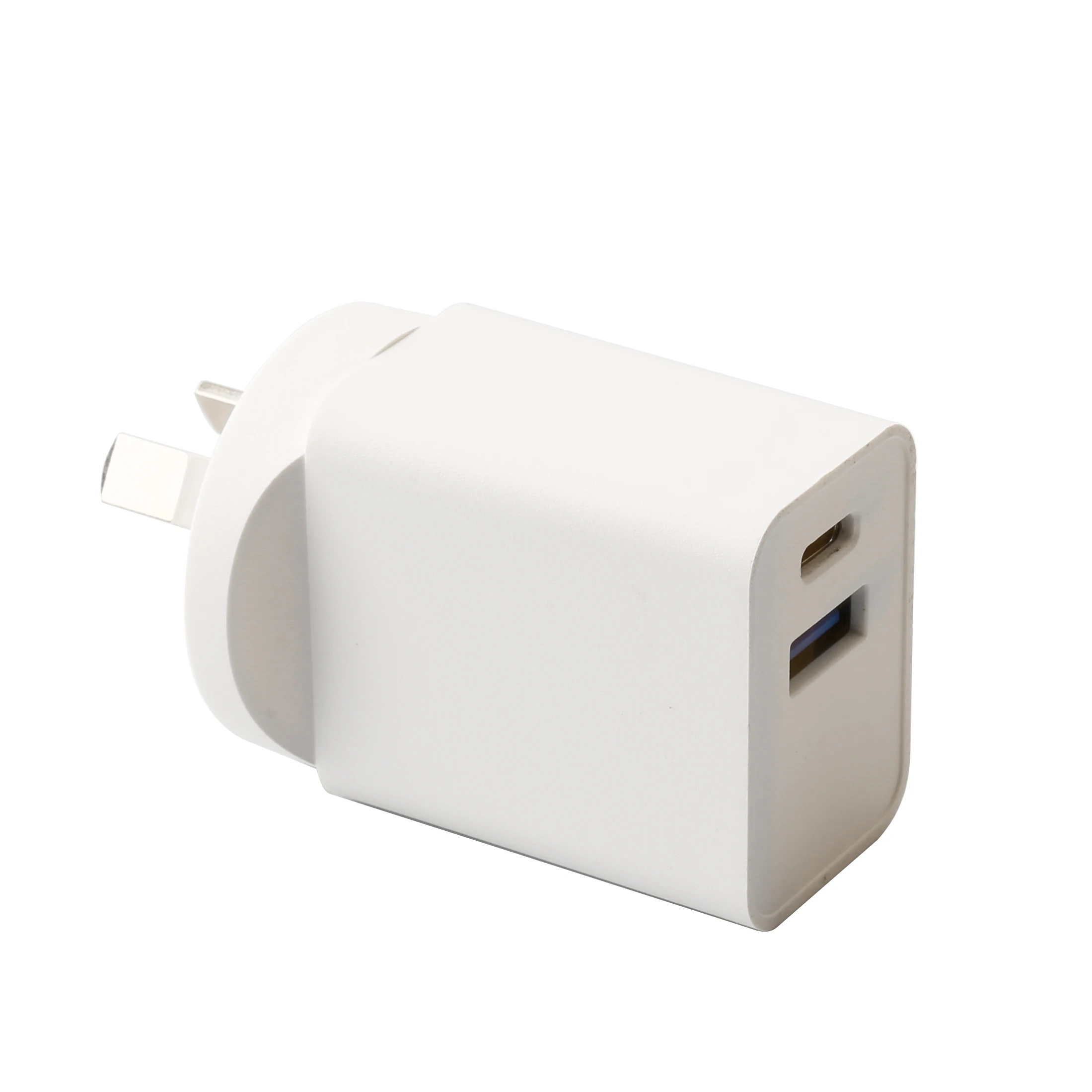 
USB C PD Charger, USB C Charger with Quick Charge 3.0 Ports, 18W USB Wall Charger with SAA and C-Tick Certification 