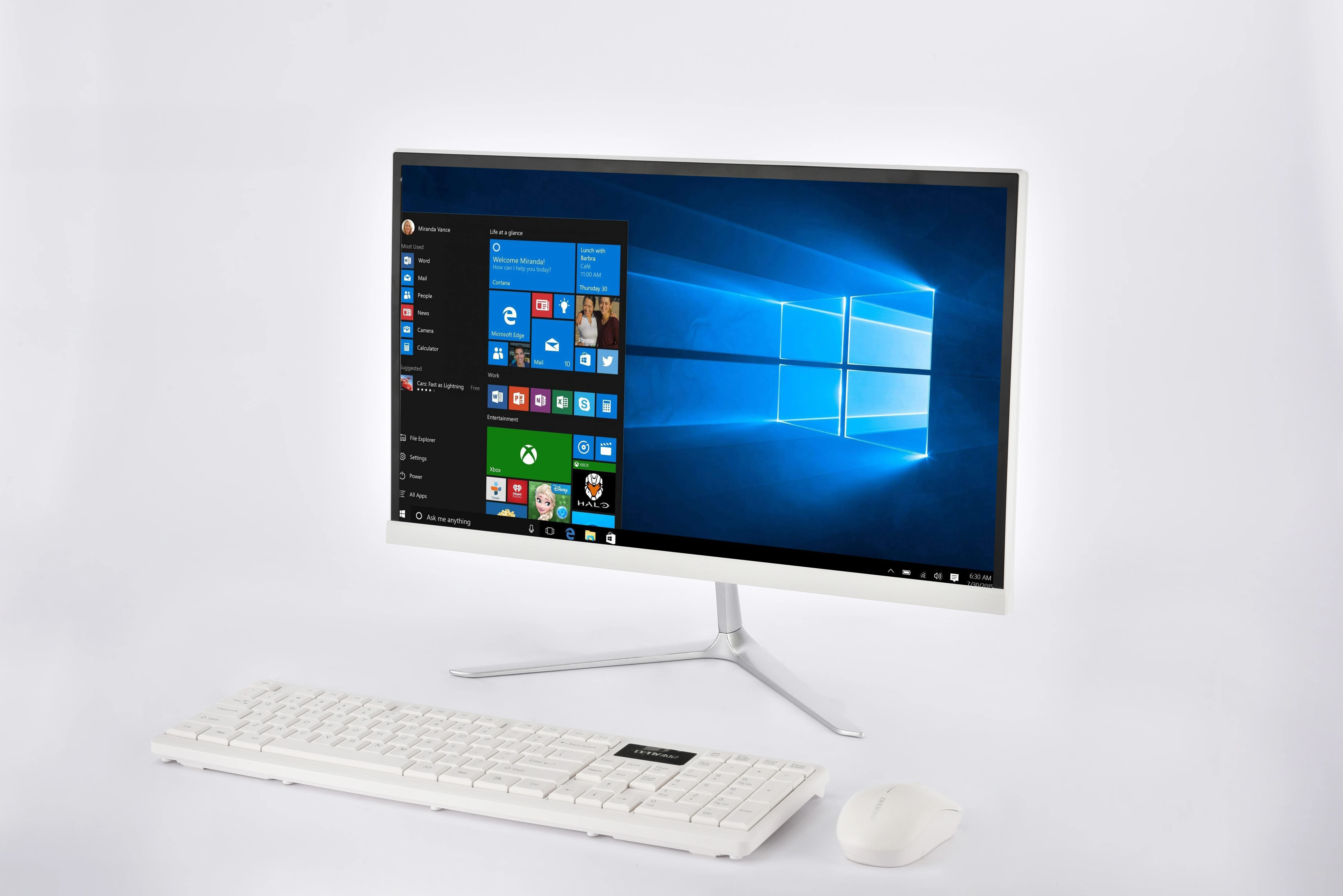 all in one pc 21.5 23.8 inch all-in-one pc OEM brand computer i3 i5 i7 monoblock gaming desktop pc