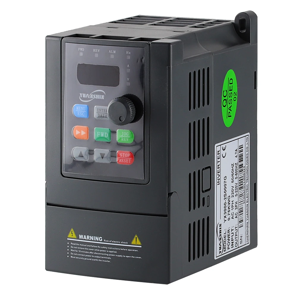 220v single phase to 3 phase converter frequency inverter VFD