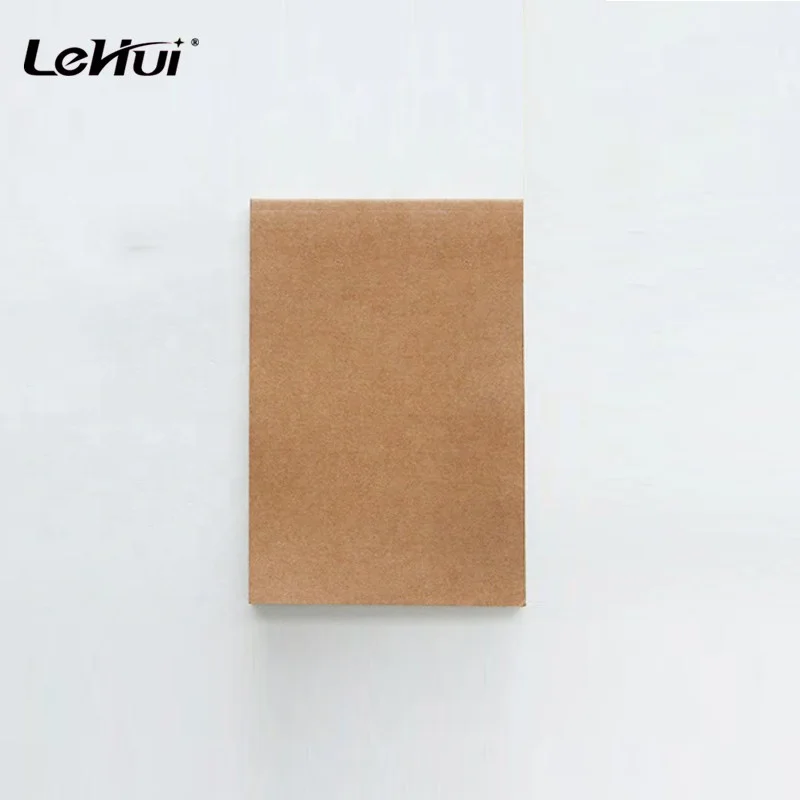 Big Promotion 50 Sheets Kraft Cover Blank Page 9.84X6.69In 10X14Cm Easy Tear Mini Size Legal Writing Pad