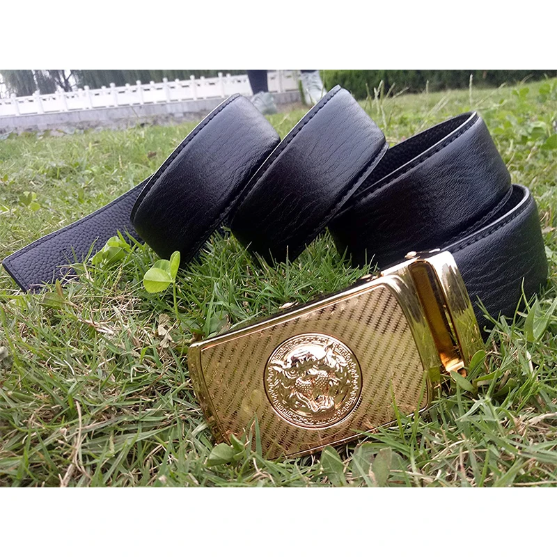 Бесплатный образец, Пользовательский логотип, низкая цена, оптовая продажа, автоматические пряжки для ремня, в комплекте, кожаные мужские регулируемые пряжки с храповым механизмом для мужчин