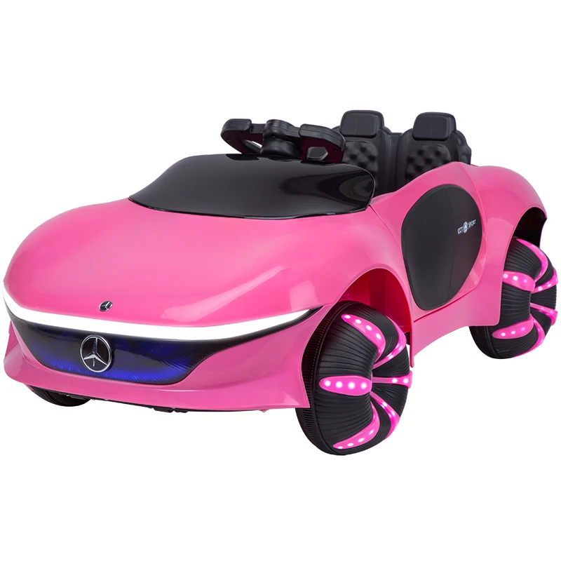 2022 Factory Direct Sales Hot-Selling Style Four-Wheel Drive Double Door Light Remote Control Toy Car Electric Car