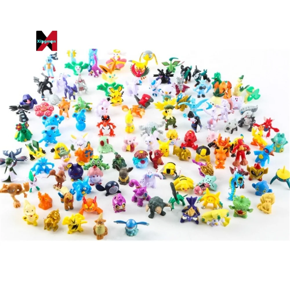 Trend 2024 Japanese Figures Juguetes Para Los Ninos Pokemoned Promotional Gift Items Mini Anime Action Figure