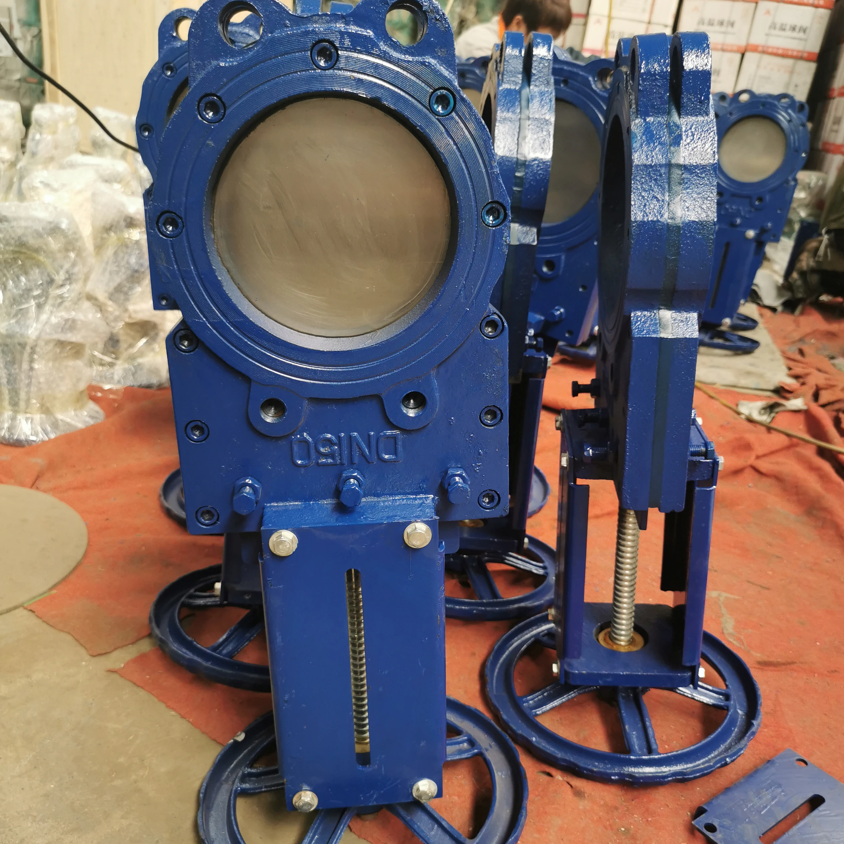 New arrival cast iron  ANSI  rising stem Knife Gate Valve by Chinese manufacture