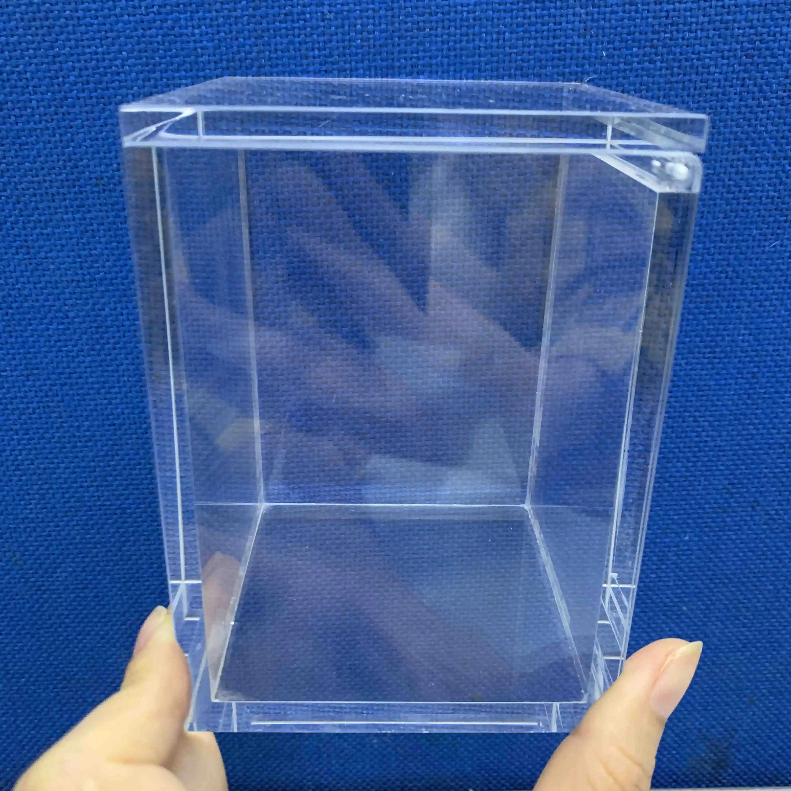 EXCEL 2021 Guangdong Hot Sale Acrylic Product Display Stand Transparent 5 Sided Box