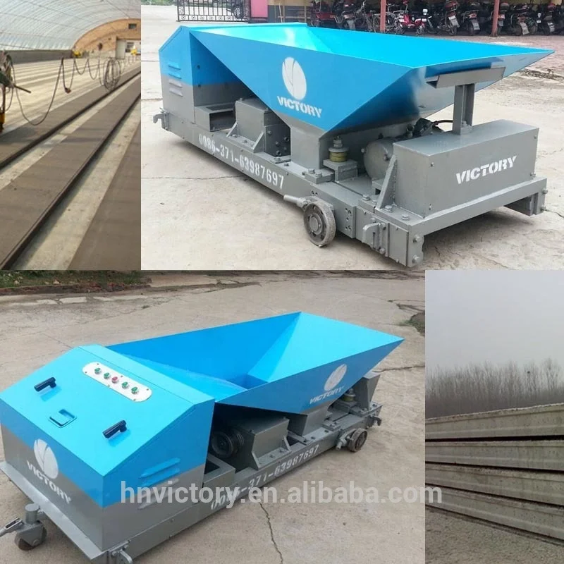Automatic concrete board making machine precast concrete hollow core wall panel machine