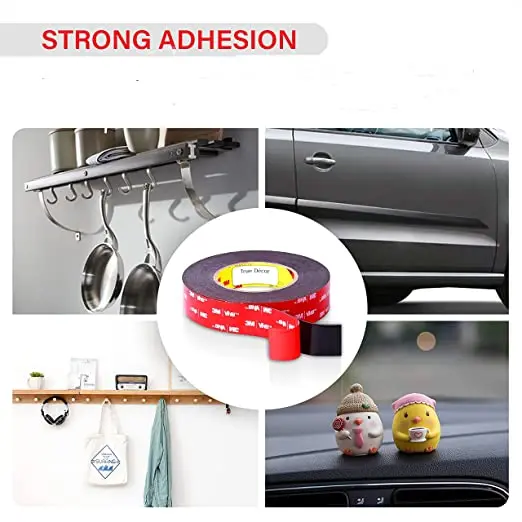 D/S hot-melt glue Thick Automotive 2 Side Outside Mounting 2mm Thickness Double Sided PE Foam Tape