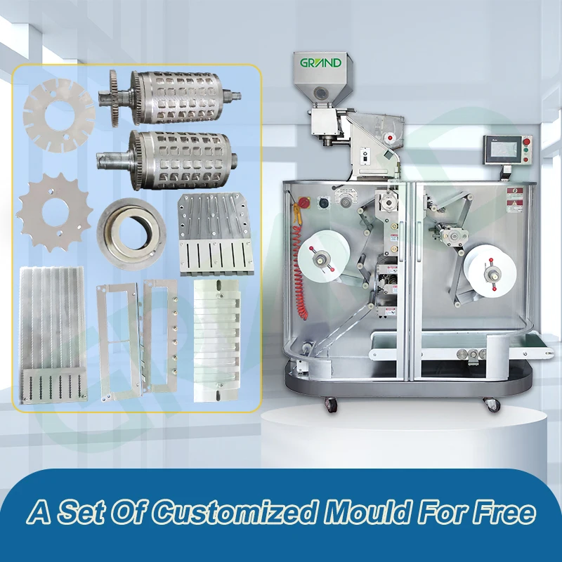 Automatic capsule and tablet Double Aluminum sealing packing machine