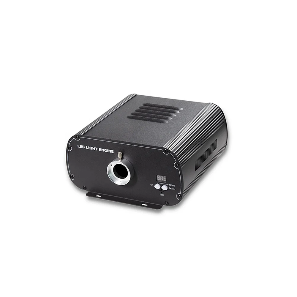 Светодиодный волоконно-оптический светильник DMX512, 80 Вт, изменение цвета