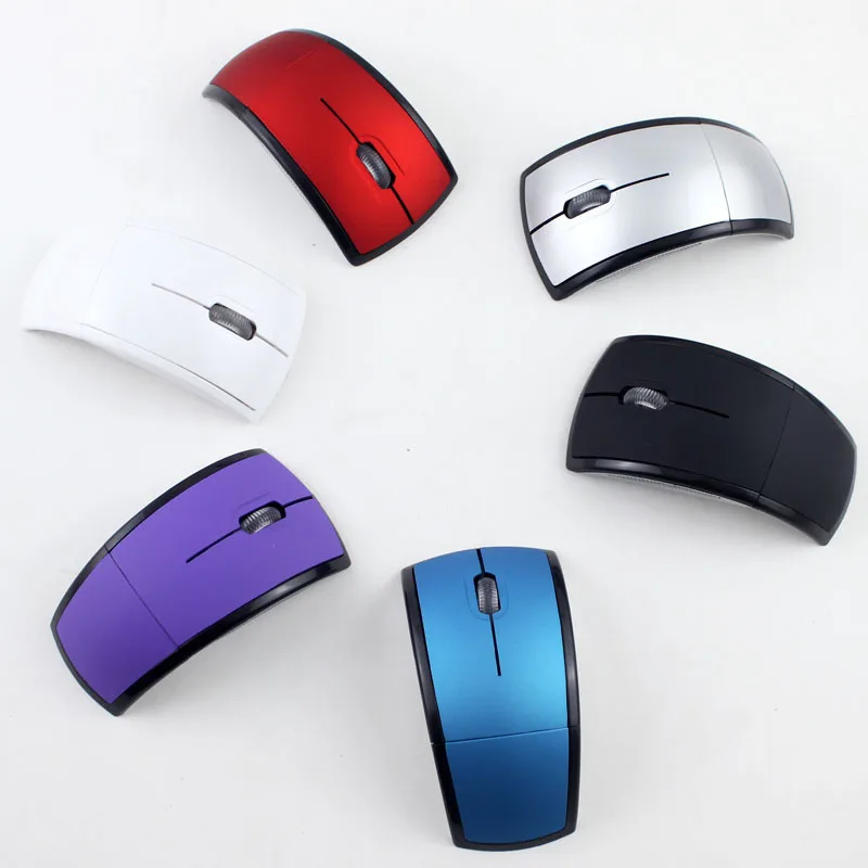 
2.4G Wireless ARC Folding Foldable Cordless Mouse 