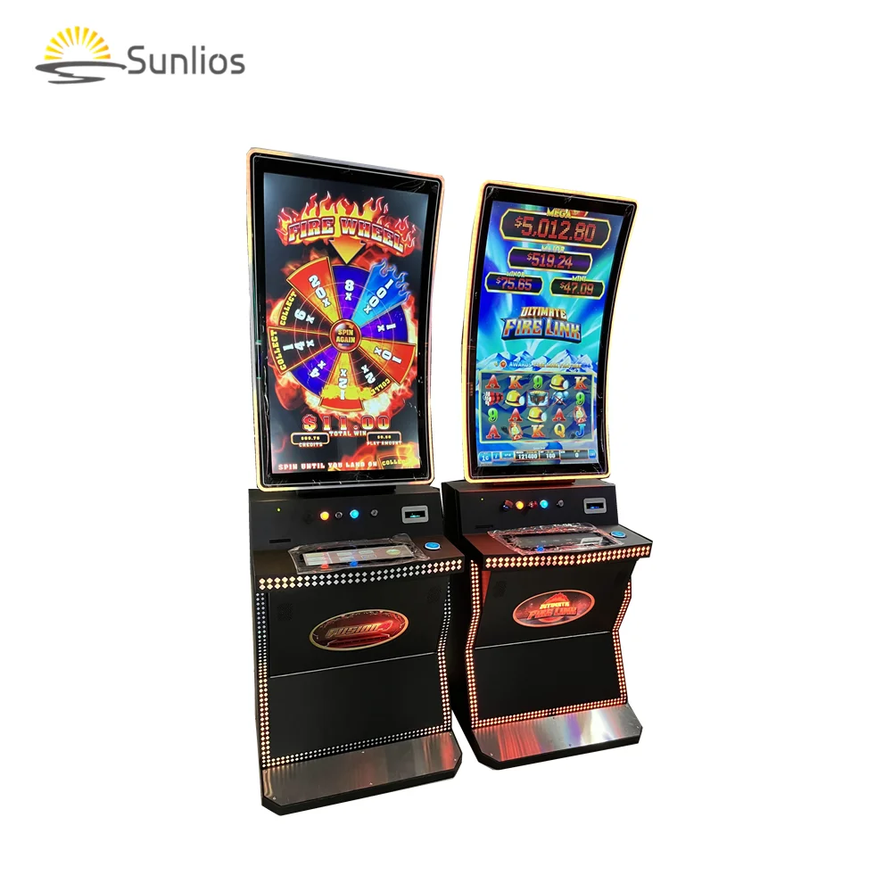 Hot Selling Customized 32' 43' Curved Screen Game Machine Cabinet Fusion 4 Game Board Kits