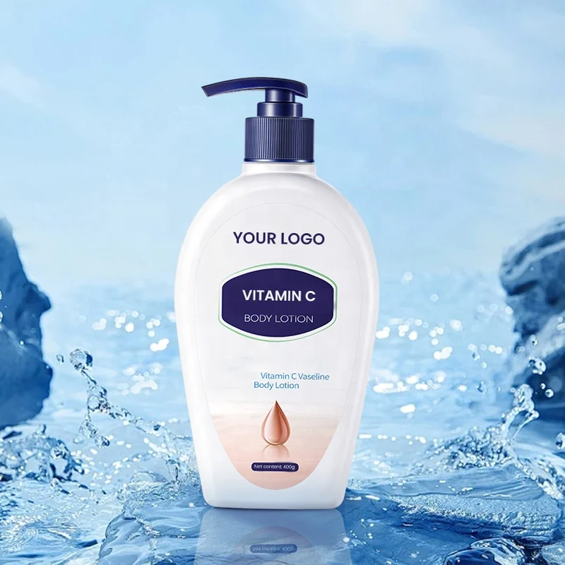 MULAN Whitening Body Lotion with Vitamin C Vaseline Oil for Full Body & Underarms for Dark Skin OEM Supply