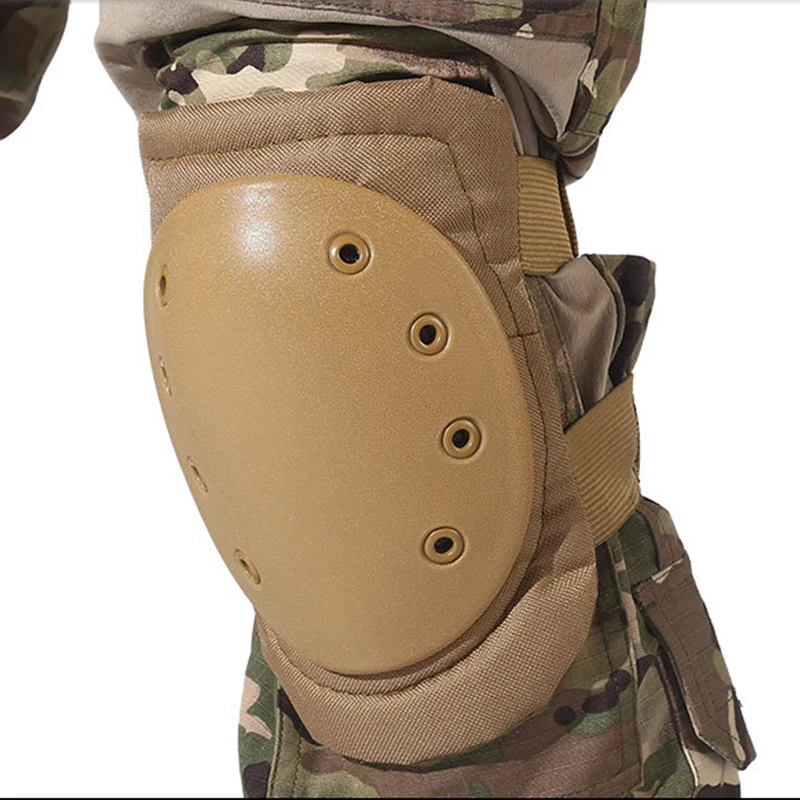 Outdoor tactics Hard shell elbow pads Ski skating sports Rock climbing knee pads Thickened CS real equipment training elbow pads