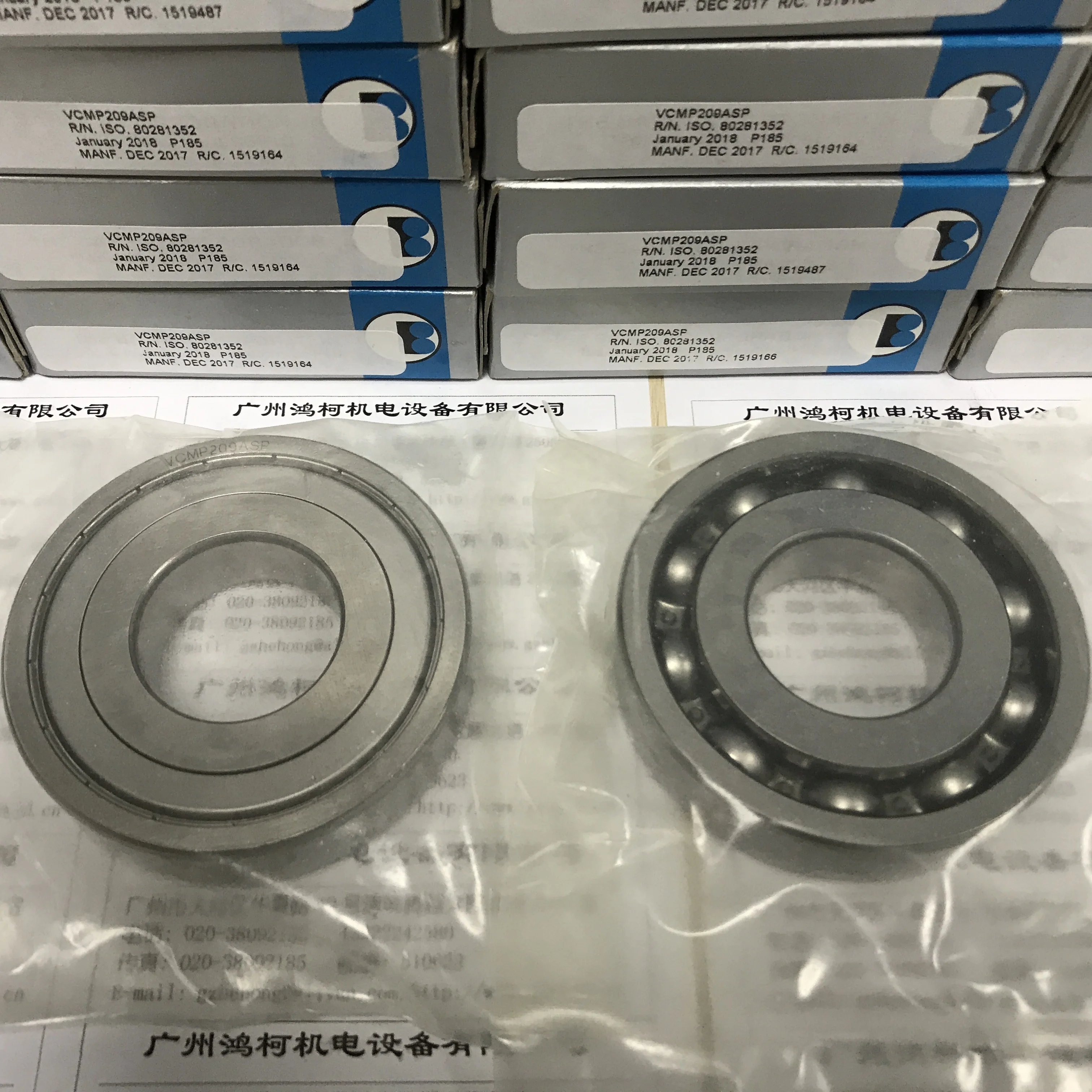 
BARDEN BEARING VCMP209ASP for Dry Pump IXH1210/IXH3030T/GXS160/250 