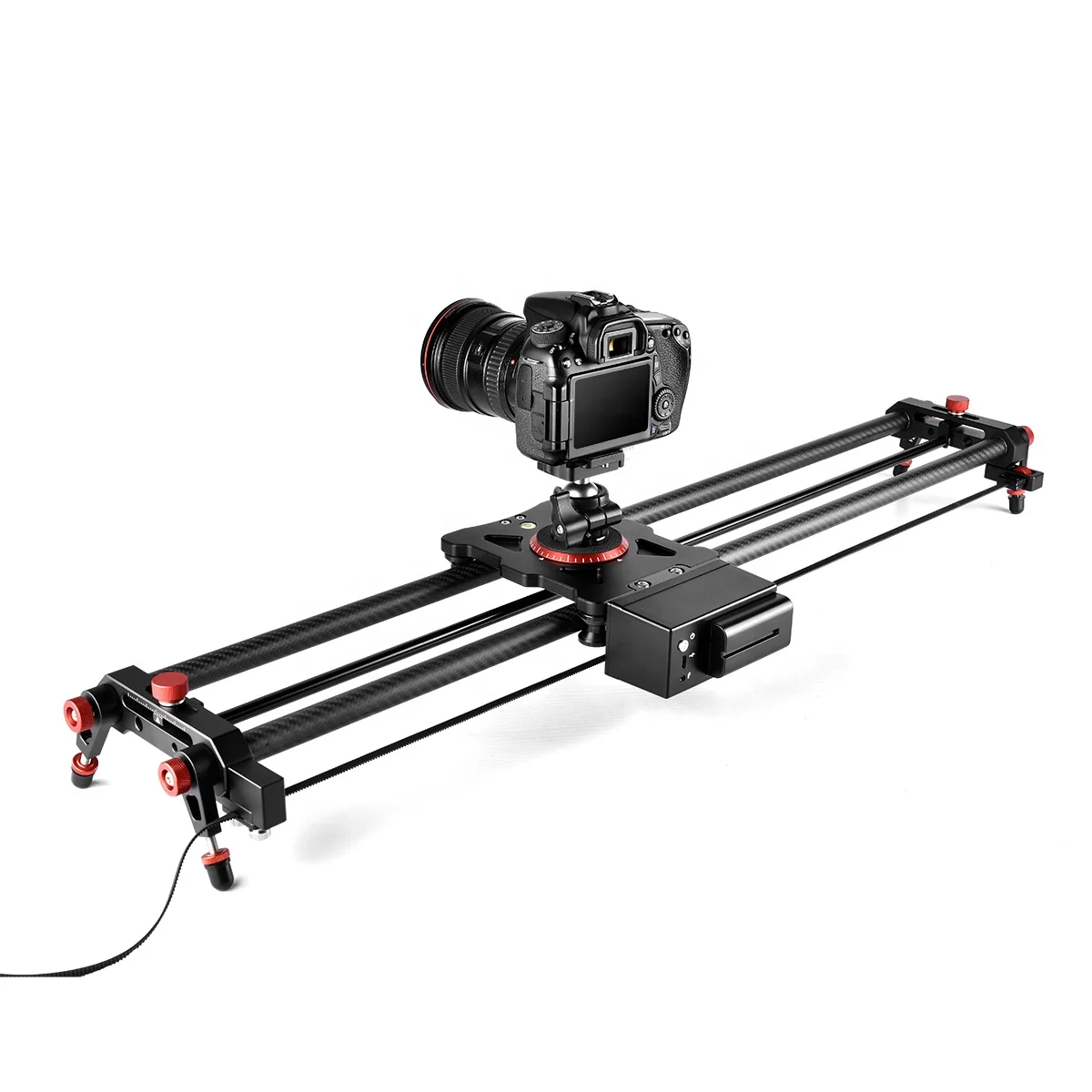 L80TC DSLR Camera Track Dolly Slider Video Stabilizer Rail Carbon Fiber Camera Slider Electric Slider for Film Making