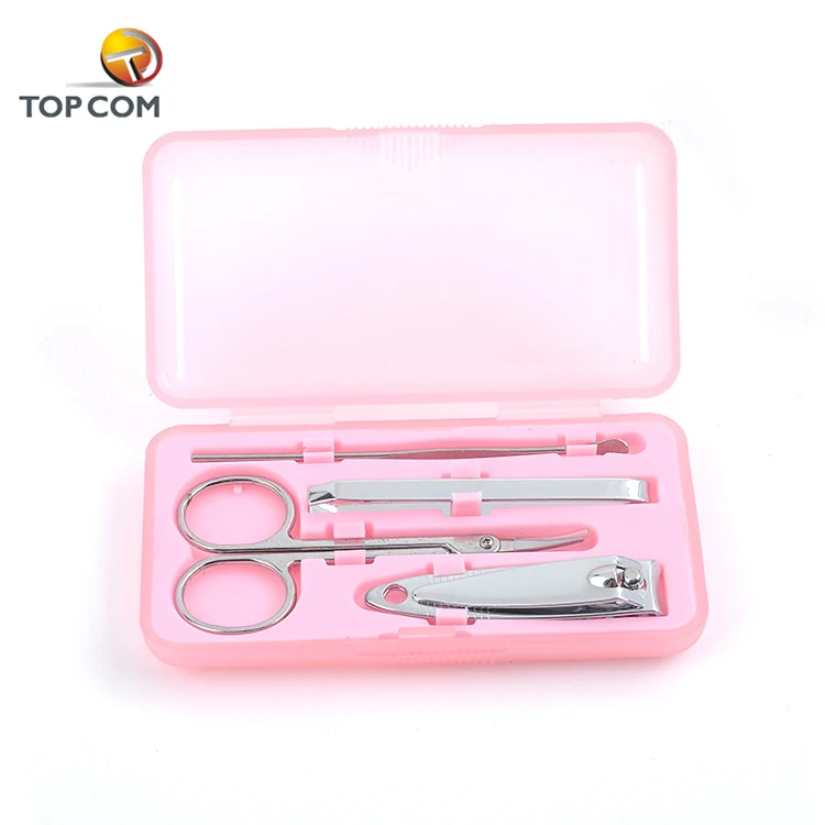 Оптовая продажа принадлежности для ногтей 4 в 1 аксессуары маникюра коробка набора