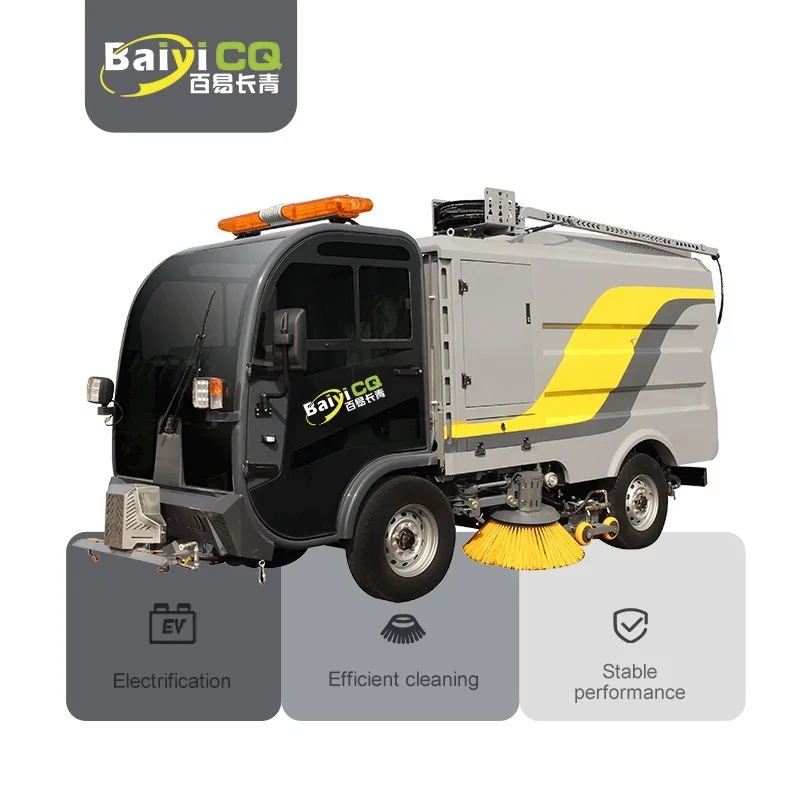 Best Price Electric Street Vacuum Sweeper Automatically Ride-On Road Cleaning Machine for sale