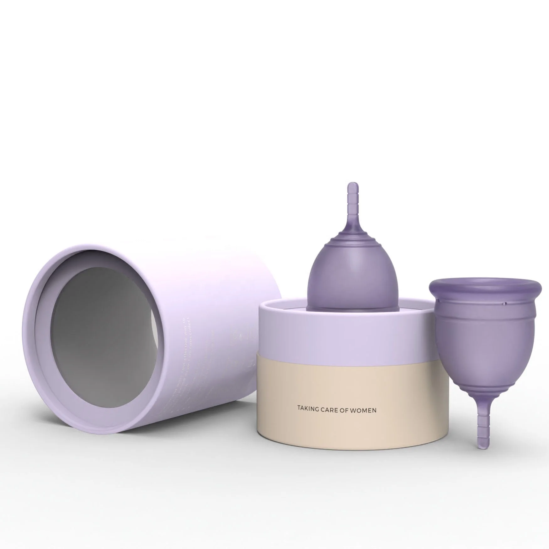 Luxury Box Customizing Support Eco-friendly Soft 100% Medical Silicone Copas Menstruales Period Cup For Girls