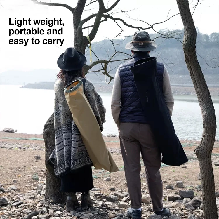 LARIBON Outdoor Aluminum Sea dog Chair Folding Portable Fishing Leisure Camping Cloth Sail High Back Recliner Bending Chair