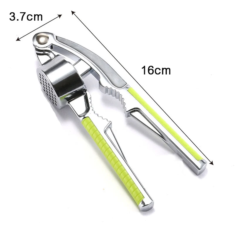 Kichen аксессуары портативный цинковый сплав, пресс для чеснока из нержавеющей стали