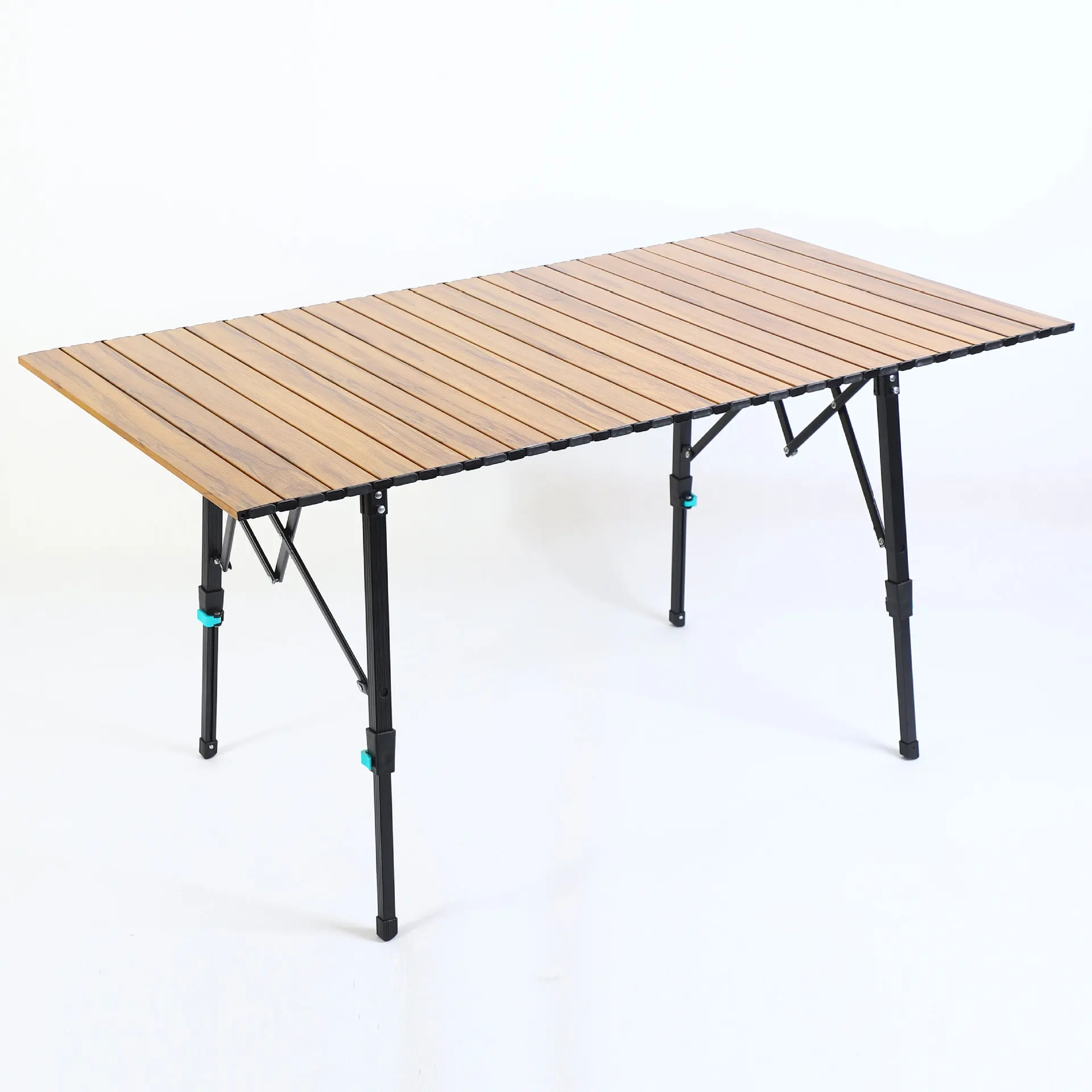 Hot Selling Wholesale Factory Custom Outdoor Bbq Picnic Portable Foldable Fishing Beach Camping Metal Aluminum Folding Table