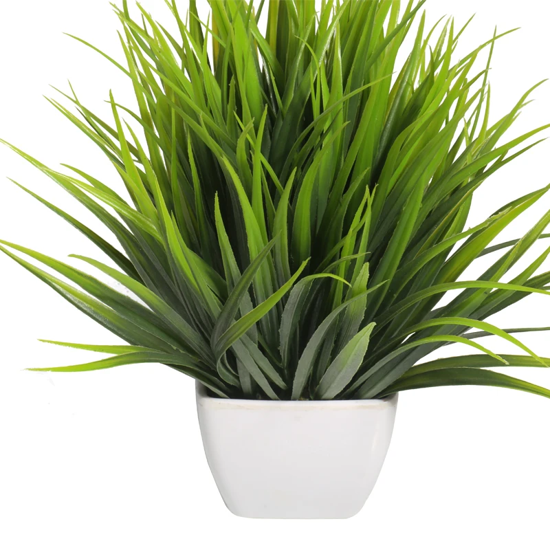 High quality plastic small artificial bonsai greenery potted mini plant for home garden decoration faux bonsai for tabletop