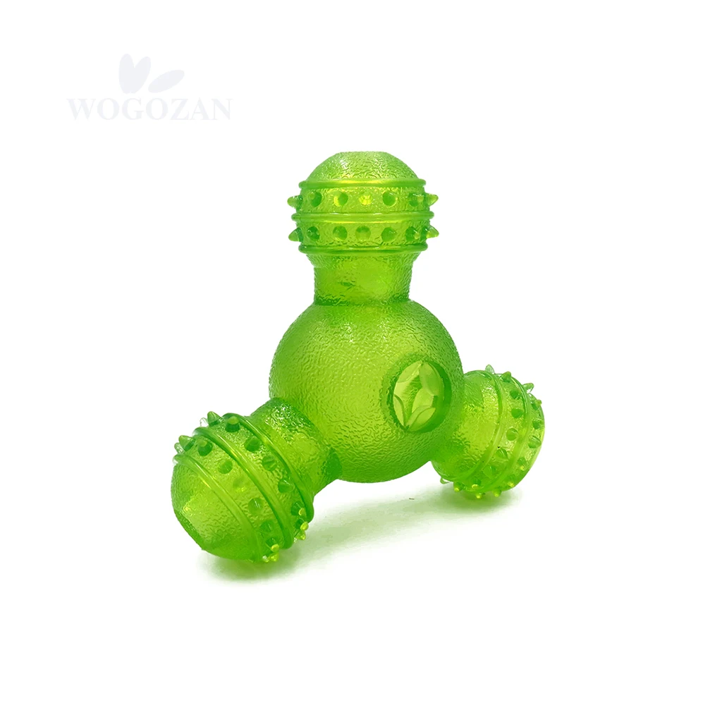 
Newest Puppy Chew Toys Training Molar Dogs Feeder Food Leakage Durable Toothbrush 