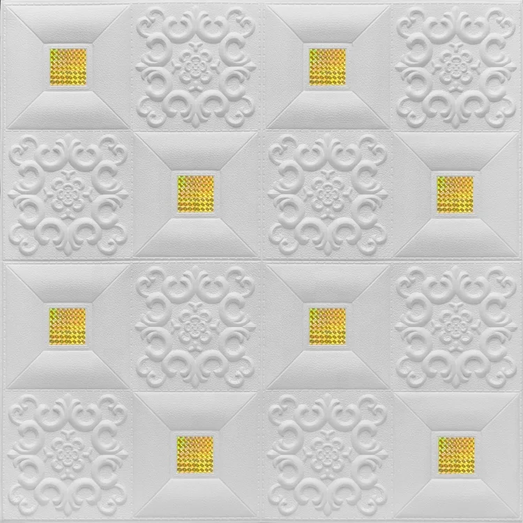 Sophisticated technologies interior 3d pe foam wallpaper wall decoration self-adhesive xpe foam wall sticker