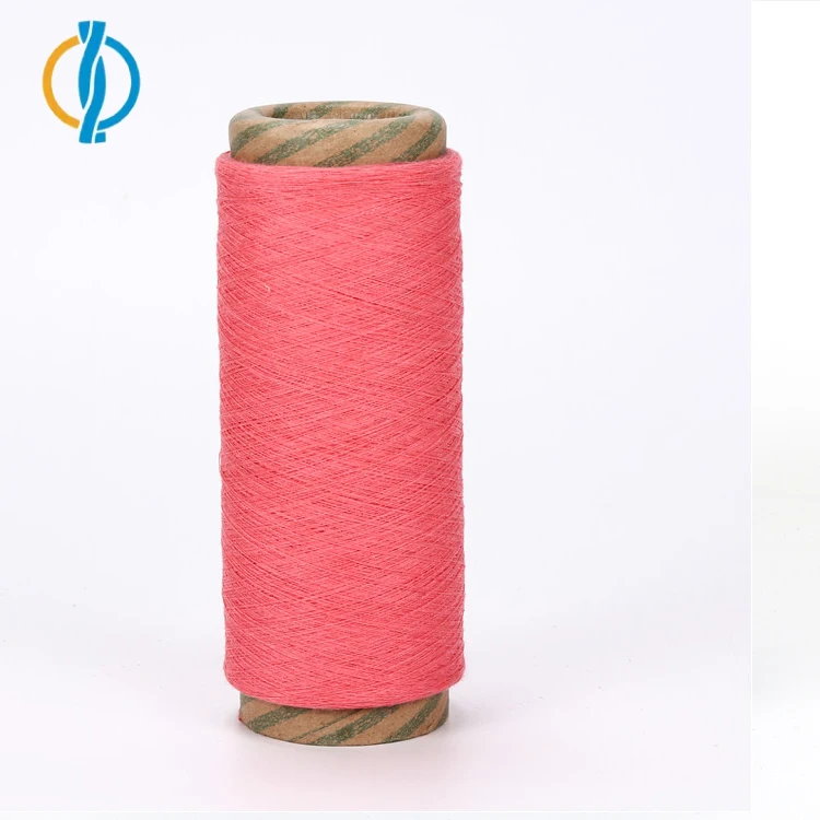 Wholesale Today Cotton Yarn Price Colorful Regeneration Blend Thread 20/1 Recycled Polyester Cotton yarn