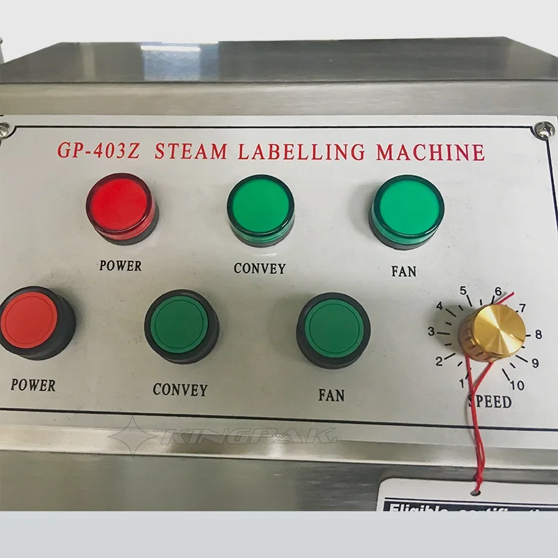 GP403Z Паровая тепла Пленка ПЭТ этикеток банановый сокрвой коробки в нее можно положить все необходимый принадлежности