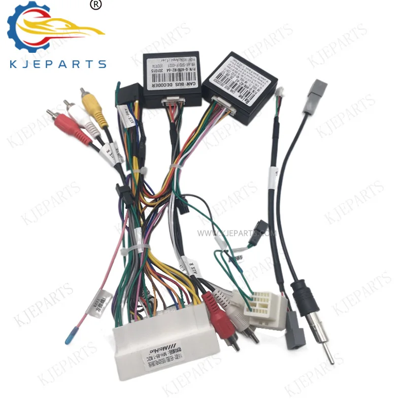 21 Pin 69 Pin Adapter Wiring Harness With 2 Canbusex For Hyundais Sonatas 2019 K3 Car Android Player