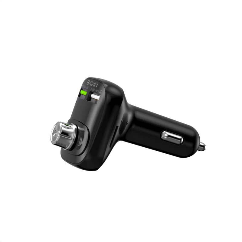 Бавин BM-02 автомобильный fm-передатчик Bluetooth аудио приемник BT адаптер 5 0 Dual USB QC3.0 быстрое зарядное устройство автомобиля MP3 плеер