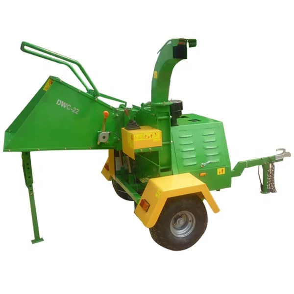 Direct export easy transport 18hp 22hp 40hp 50hp diesel wood chipper