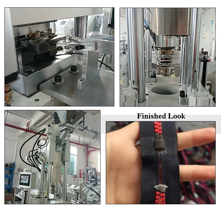 Пластиковый верхний ограничитель застежки молнии и pin-код, станок для изготовления жестких автоматизированный агрегат C пресс-машина для изготовления молнии