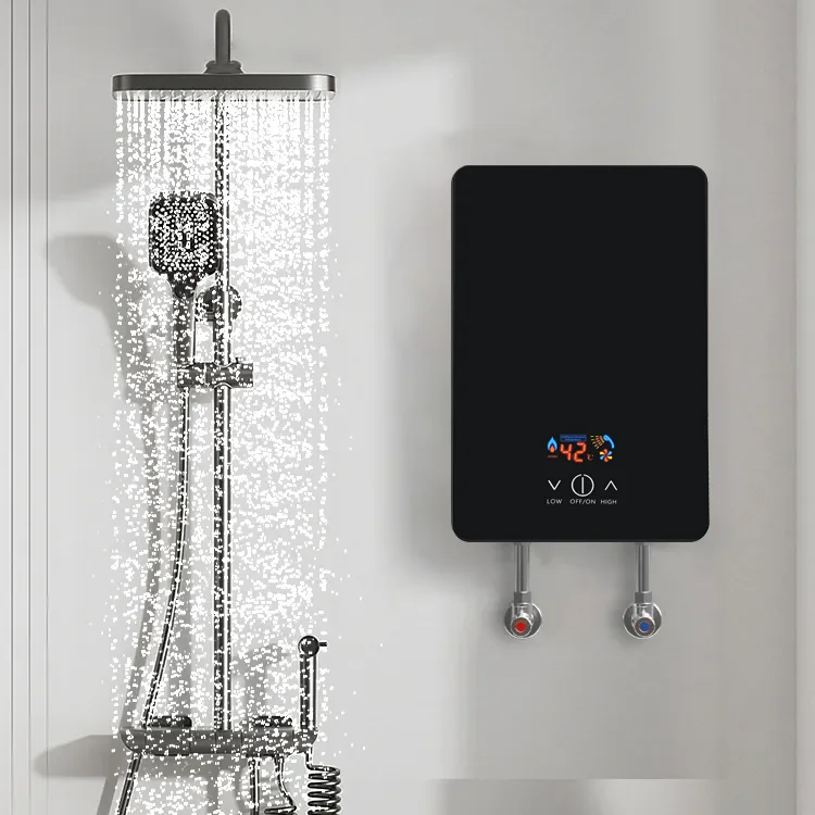 220V-240V 3.5kw modern novel design high quality tankless electric water heater  bath