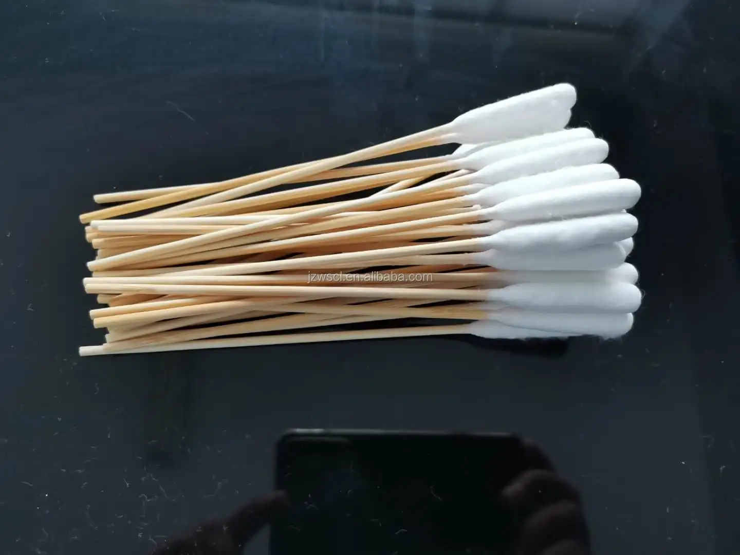 100% Natural Cotton Material Made Cotton Swab For Pets